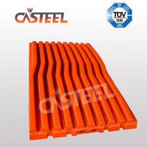 Sandvik CJ211, CJ411 턱 플레이트 OEM 주조 품질에 대한 정품 예비 부품